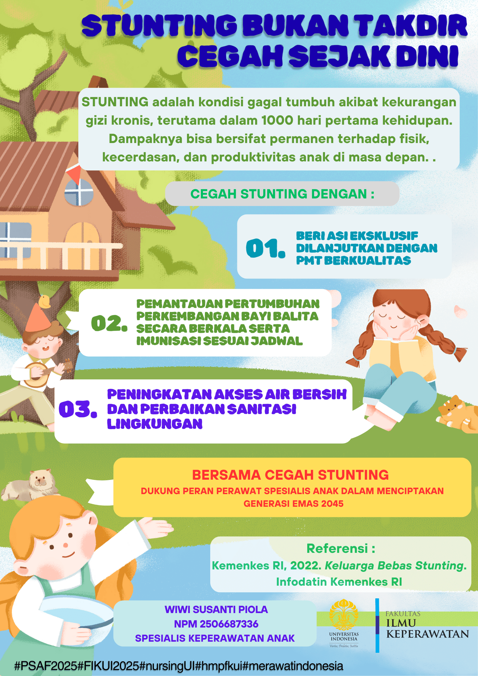 STUNTING BUKAN TAKDIR, CEGAH SEJAK DINI